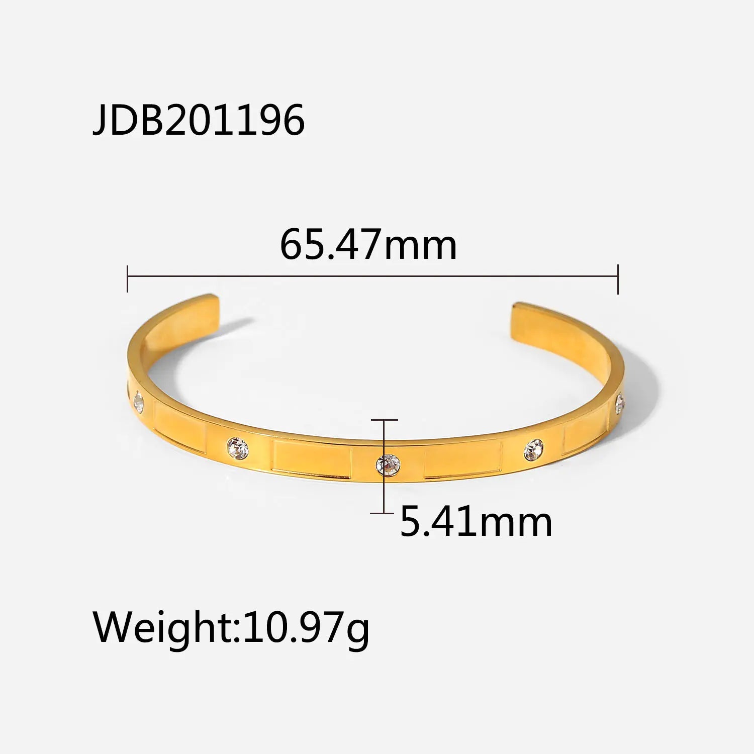 Bracelet vintage en acier inoxydable pour femmes