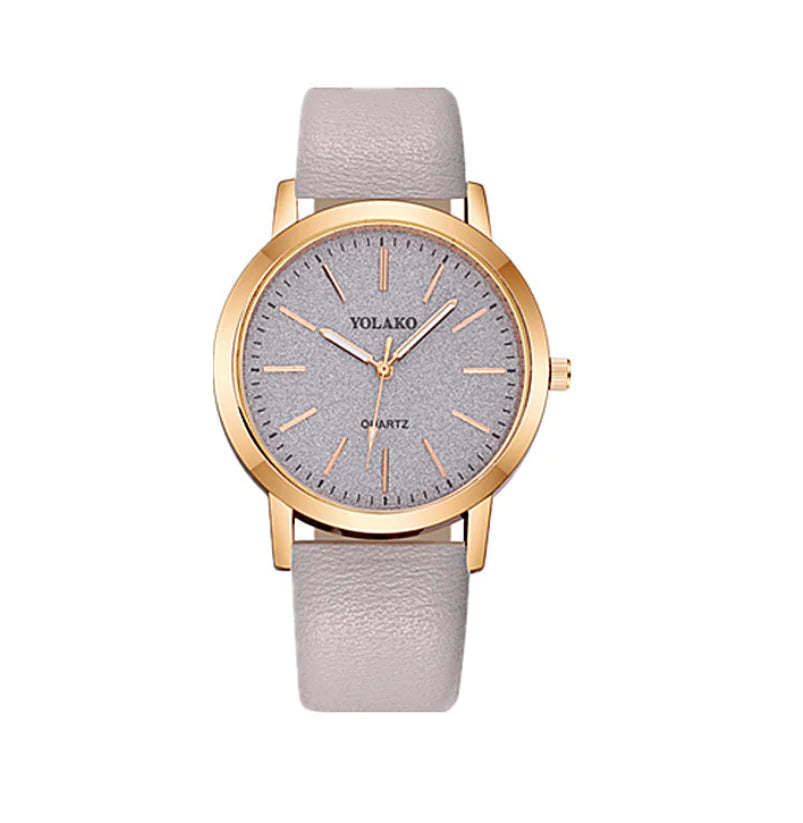Montre bracelet, montre bracelet en cuir, montre à paillettes