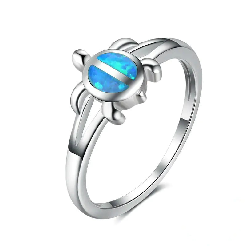 Bague de mode élégante pour femmes Little Turtle