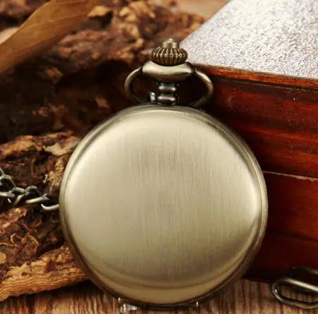Montre à quartz, montre mécanique vintage, montre de poche en bronze