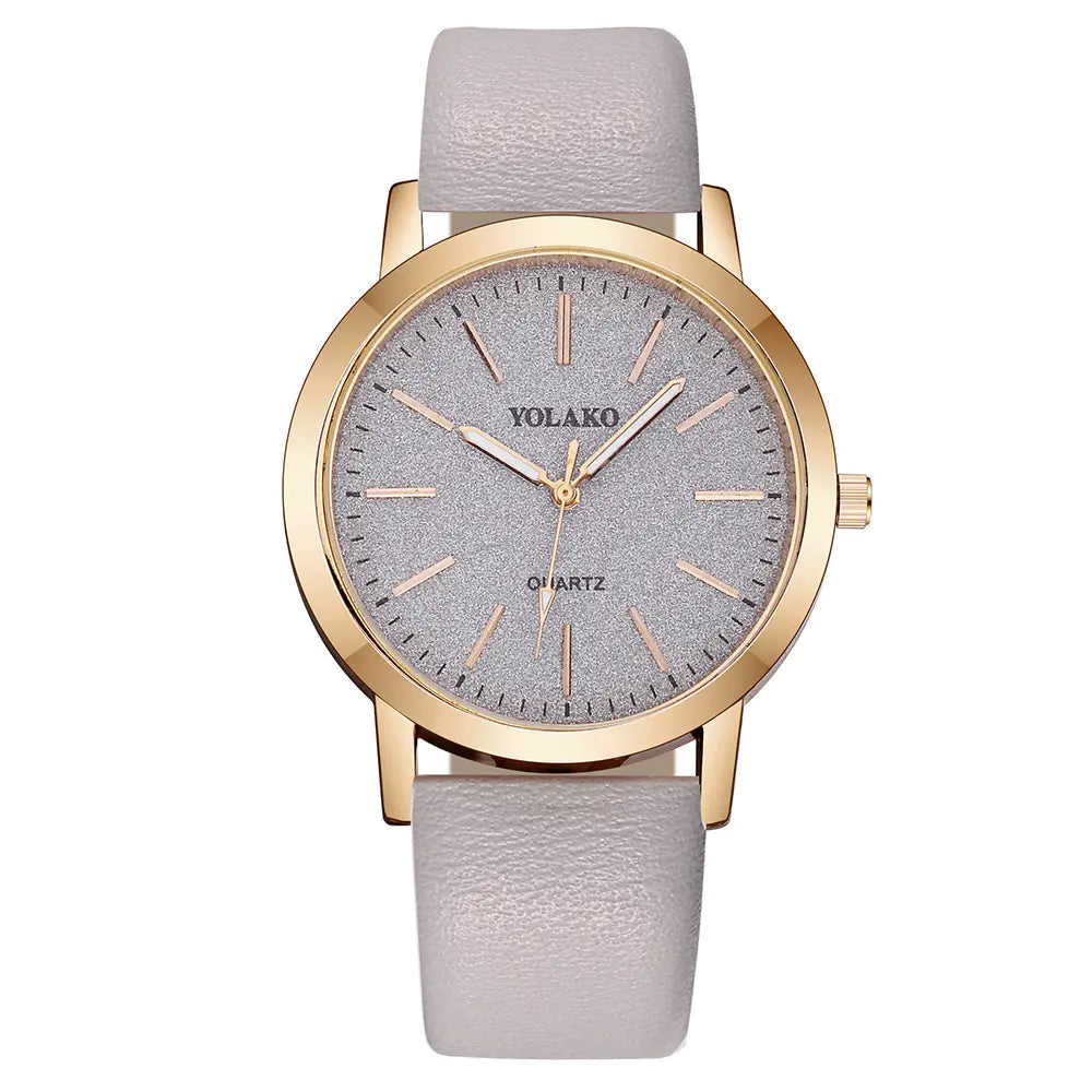 Montre bracelet, montre bracelet en cuir, montre à paillettes