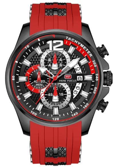 Montre Montre à quartz étanche Grand cadran Montre lumineuse pour homme 0350G