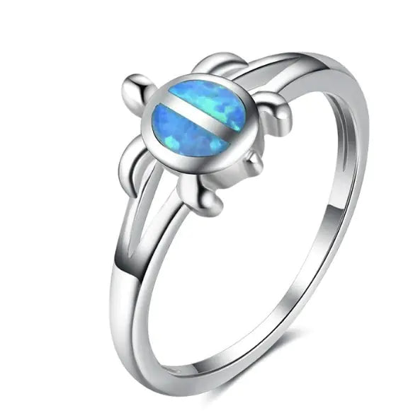 Bague de mode élégante pour femmes Little Turtle